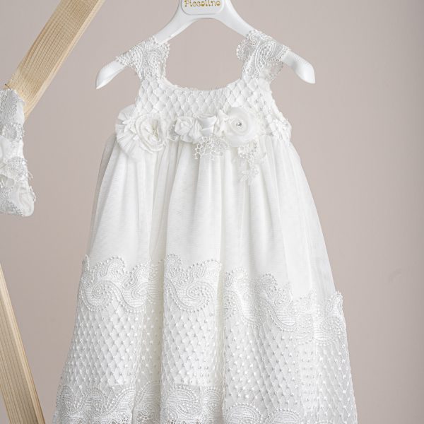 Βαπτιστικό φόρεμα Piccolino Lora Ivory