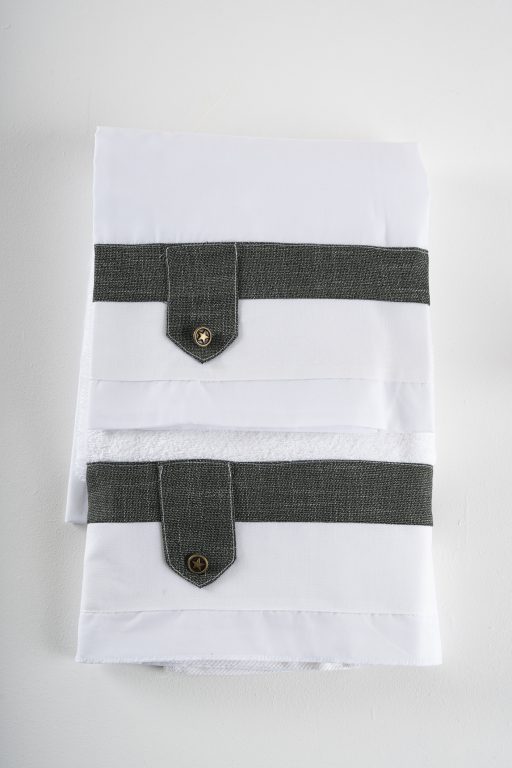 Σετ λαδόπανα Piccolino LA-JOSE.WHITE