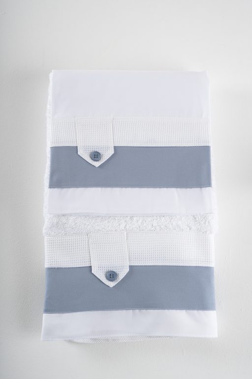Σετ λαδόπανα Piccolino LA-LORENZO.LIGHTBLUE