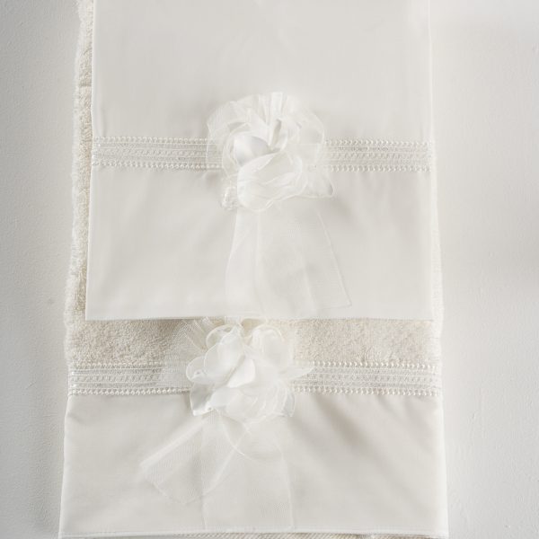 Σετ λαδόπανα Piccolino LK-FILOMENA.IVORY