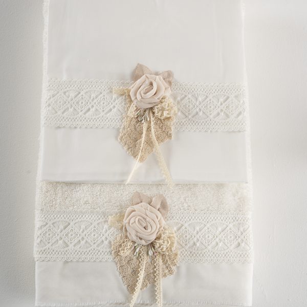 Σετ λαδόπανα Piccolino LK-THEA.BEIGE