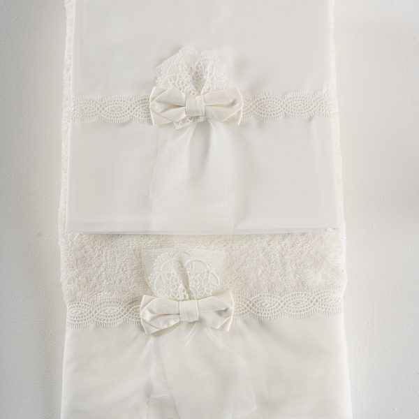 Σετ λαδόπανα Piccolino LK-VALERIE.IVORY