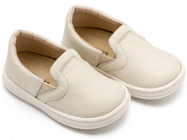 Δερμάτινο Loafer BS3084 Εκρού