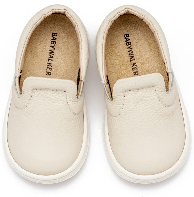 Δερμάτινο Loafer BS3084 Εκρού