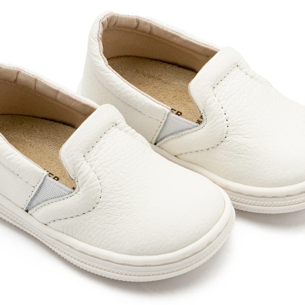 Δερμάτινο Loafer BS3084 Λευκό