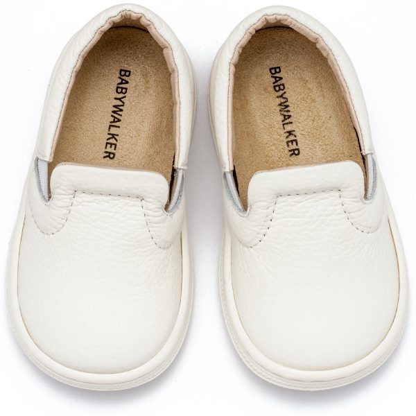 Δερμάτινο Loafer BS3084 Λευκό