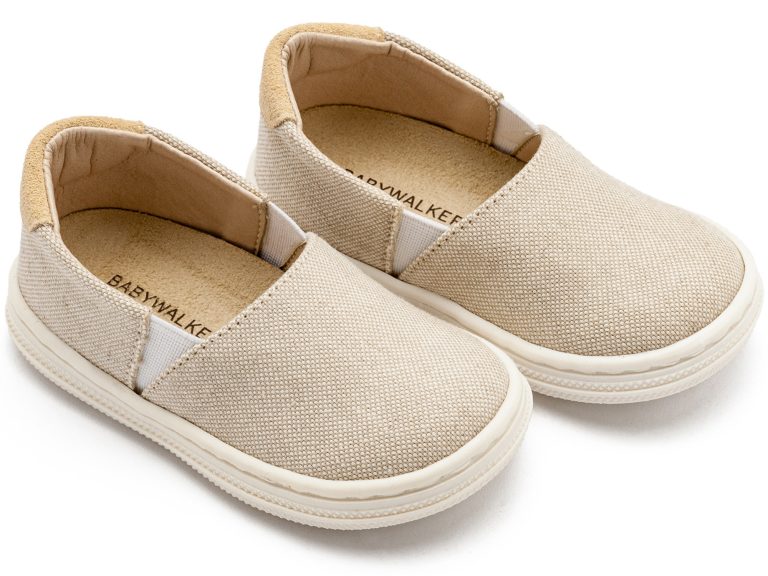 Υφασμάτινa Loafers BS3089 Μπεζ