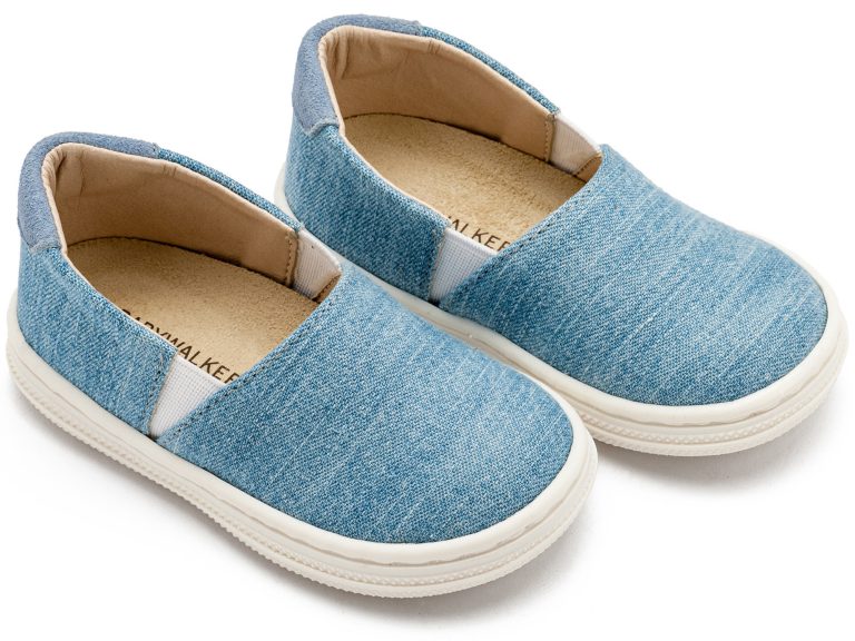 Υφασμάτινa Loafers BS3089 Σιέλ