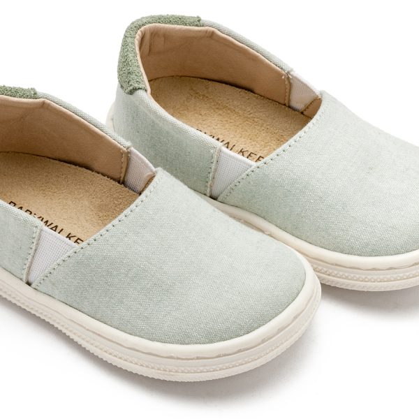 Υφασμάτινa Loafers BS3089 Μέντα