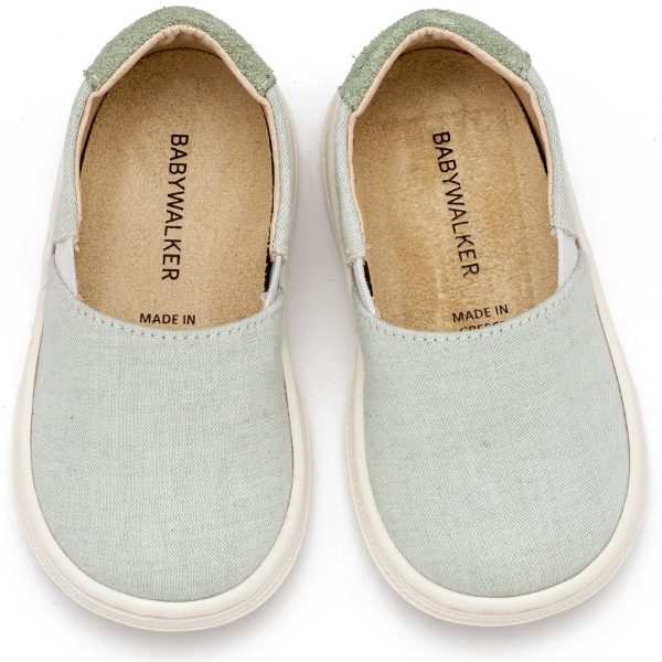 Υφασμάτινa Loafers BS3089 Μέντα