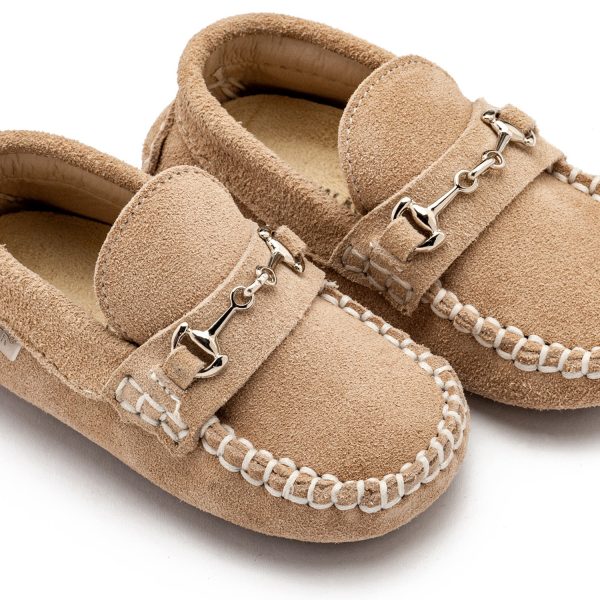 Loafer με Μεταλλική Διακοσμητική Αγκράφα BW4293 Μπεζ