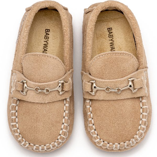 Loafer με Μεταλλική Διακοσμητική Αγκράφα BW4293 Μπεζ