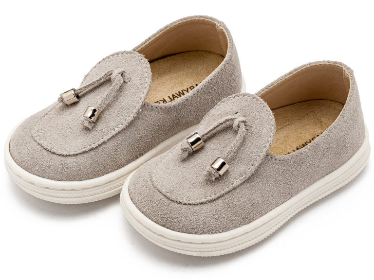 Καστόρινο Δετό Loafer BW4295 Γκρι