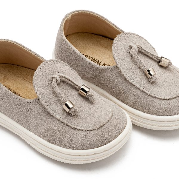 Καστόρινο Δετό Loafer BW4295 Γκρι