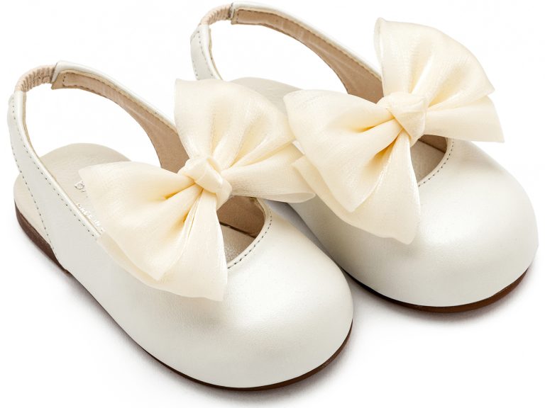 Γαλλικό Σαμπό με Φιόγκο Chiffon BW4852 Εκρού