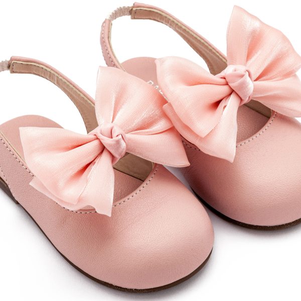 Γαλλικό Σαμπό με Φιόγκο Chiffon BW4852 Ροζ