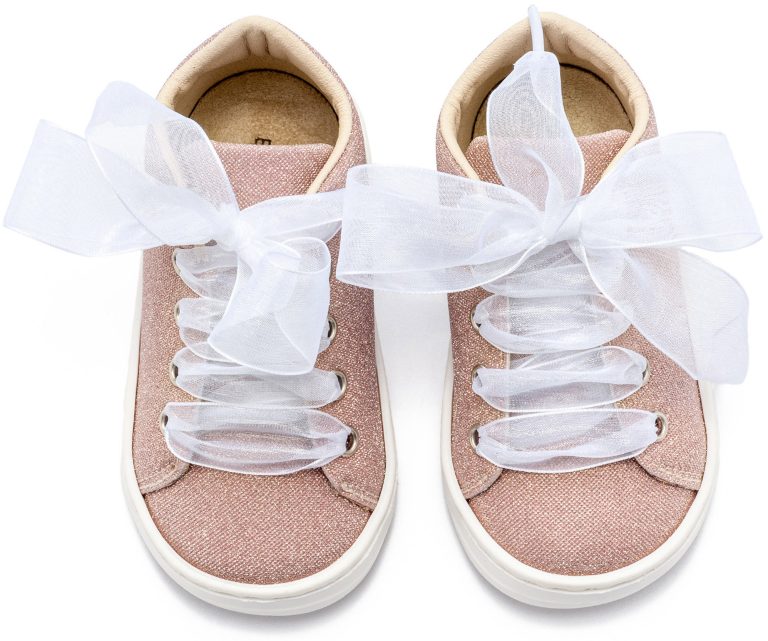 Sneaker απο Ύφασμα και Δέσιμο Κορδέλα BW4864 Ροζ