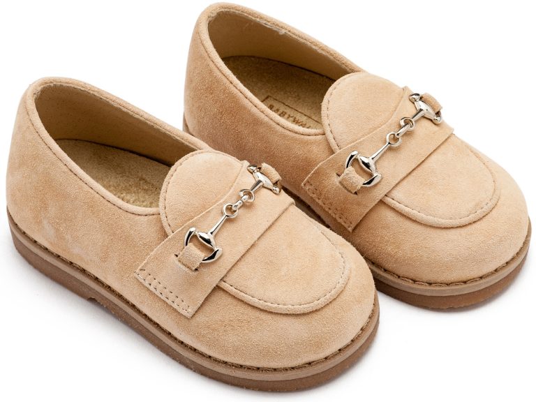 Loafers με Μεταλλική Αγράφα EXC5285 Μπεζ