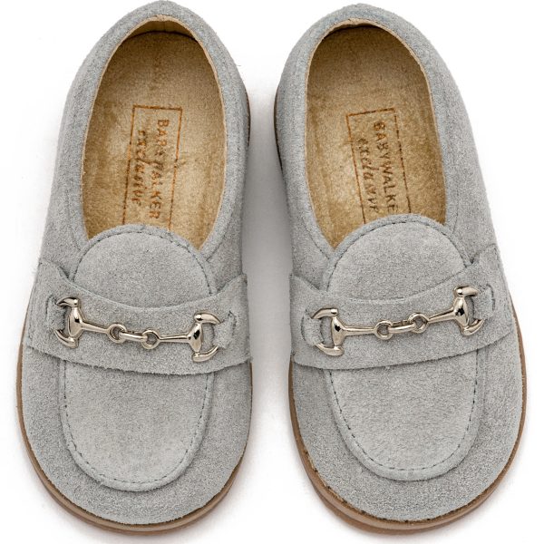 Loafers με Μεταλλική Αγράφα EXC5285 Γκρι