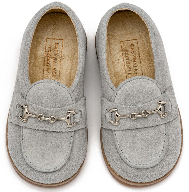 Loafers με Μεταλλική Αγράφα EXC5285 Γκρι
