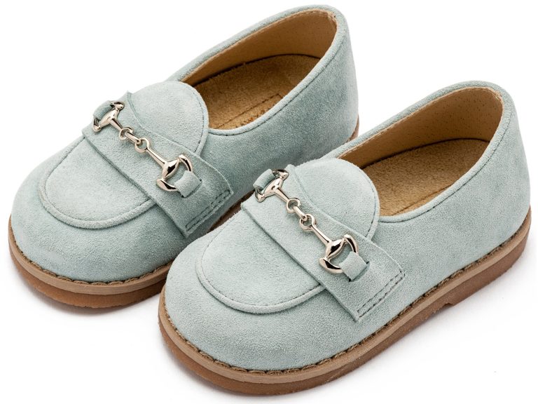 Loafers με Μεταλλική Αγράφα EXC5285 Ανοιχτό Σιέλ
