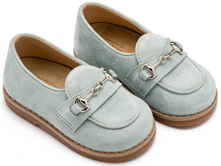 Loafers με Μεταλλική Αγράφα EXC5285 Ανοιχτό Σιέλ