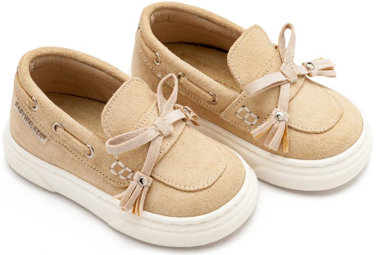 Loafer με Κρόσια και Φιογκάκι EXC5295 Μπεζ
