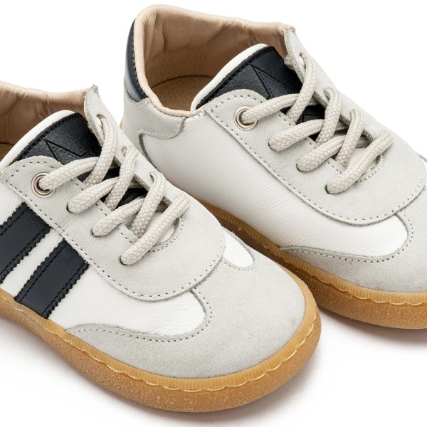 Δίχρωμο Δετό Sneaker EXC5296 Μπλε Γκρι