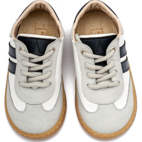 Δίχρωμο Δετό Sneaker EXC5296 Μπλε Γκρι
