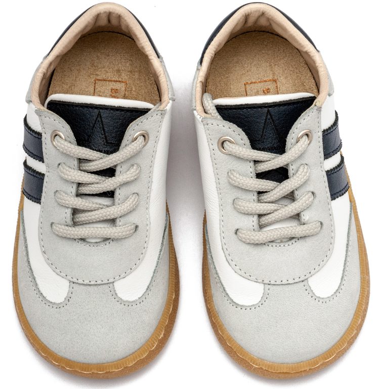 Δίχρωμο Δετό Sneaker EXC5296 Μπλε Γκρι