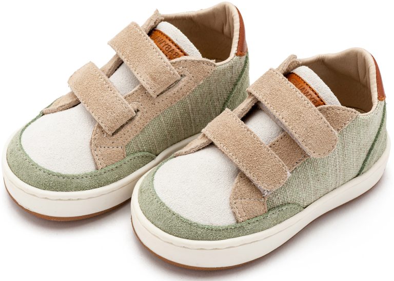 Δίχρωμο Sneaker Διπλό Χρατς EXC5297 Μπεζ Μέντα