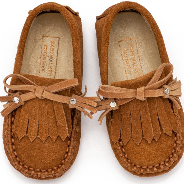 Loafer με Κρόσια και Φιογκάκι EXC5298 Ταμπά