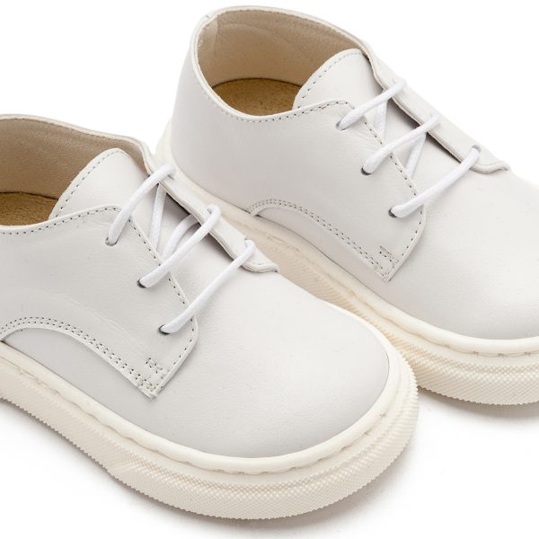 Δετό Brogues EXC5299 Λευκό