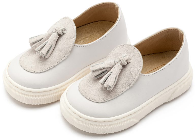 Loafer με Φουντάκια EXC5300 Λευκό