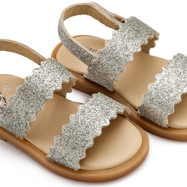 Δερμάτινο Σανδάλι GR0108 Silver