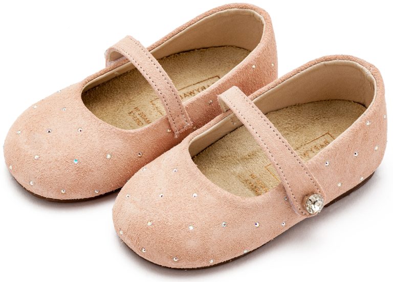 Γοβάκι Suede με Στρας LU6009 Νουντ
