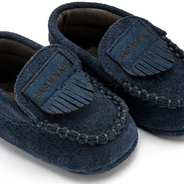 Δερμάτινο Loafer MI1128 Μπλε