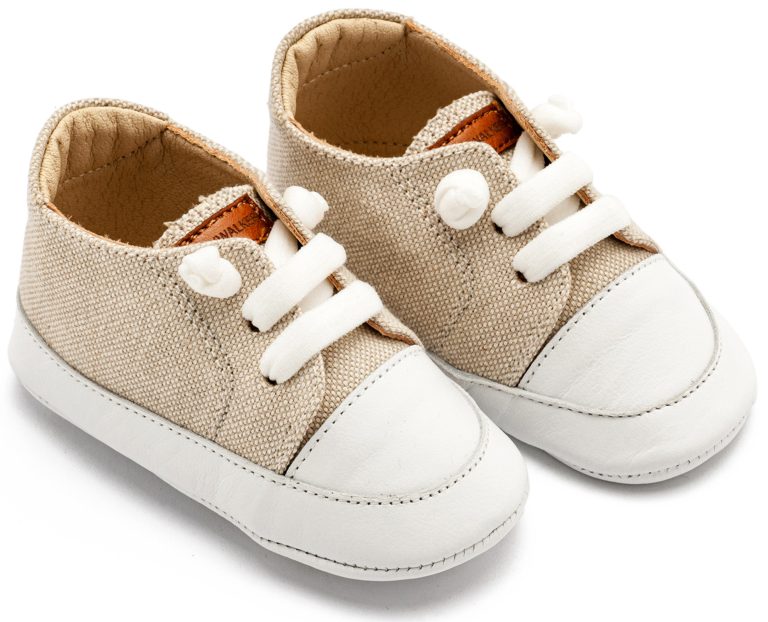 Δερμάτινο Sneakers MI1131 Μπεζ