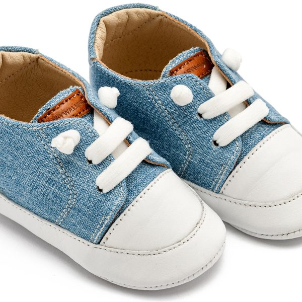 Δερμάτινο Sneakers MI1131 Σιέλ