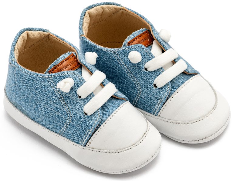 Δερμάτινο Sneakers MI1131 Σιέλ