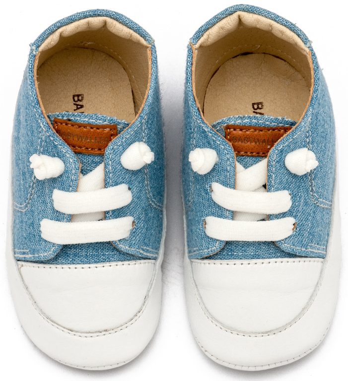 Δερμάτινο Sneakers MI1131 Σιέλ