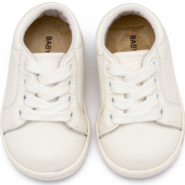Δερμάτινο Δετό Sneakers PRΙ2119 Λευκό