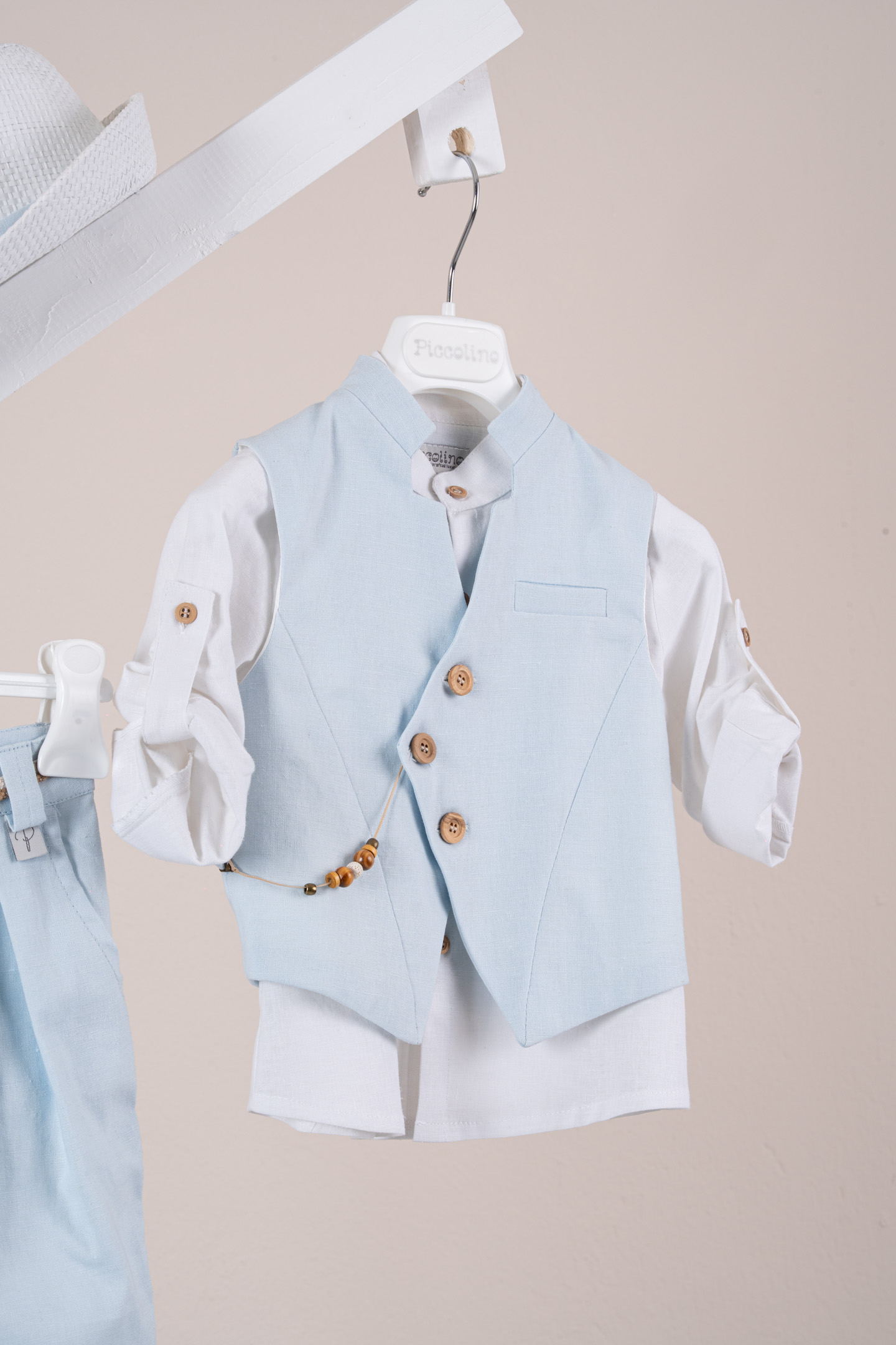 Βαπτιστικό κοστούμι Piccolino Enrique σε χρώμα Ciele Βαπτιστικό κοστούμι Piccolino Enrique σε χρώμα Ciele