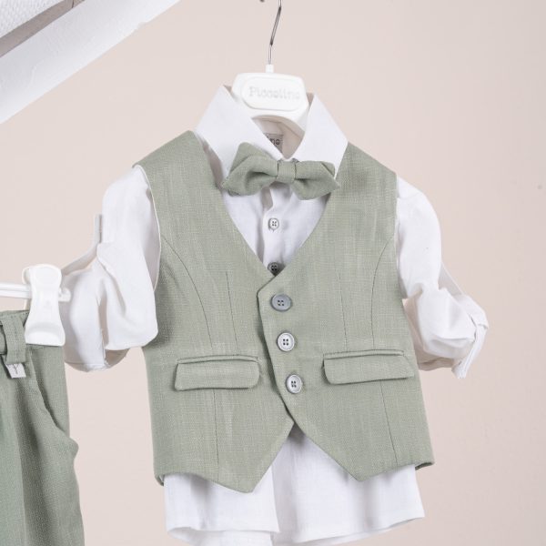 Βαπτιστικό κοστούμι Piccolino Rodrigo σε χρώμα Mint
