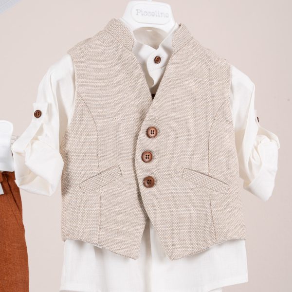 Κοστούμι  Piccolino Logan σε χρώμα Ginger