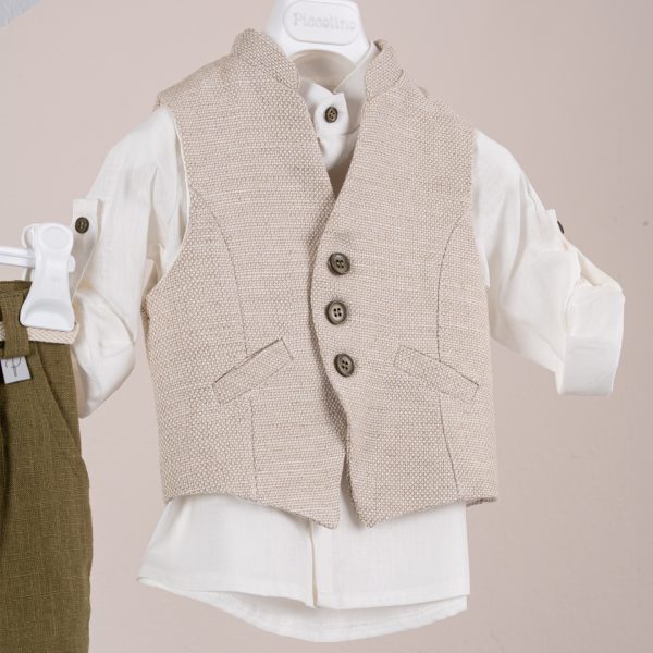 Κοστούμι  Piccolino Logan σε χρώμα Golden Olive