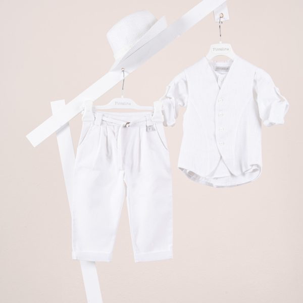 Κοστούμι  Piccolino Hector σε χρώμα white