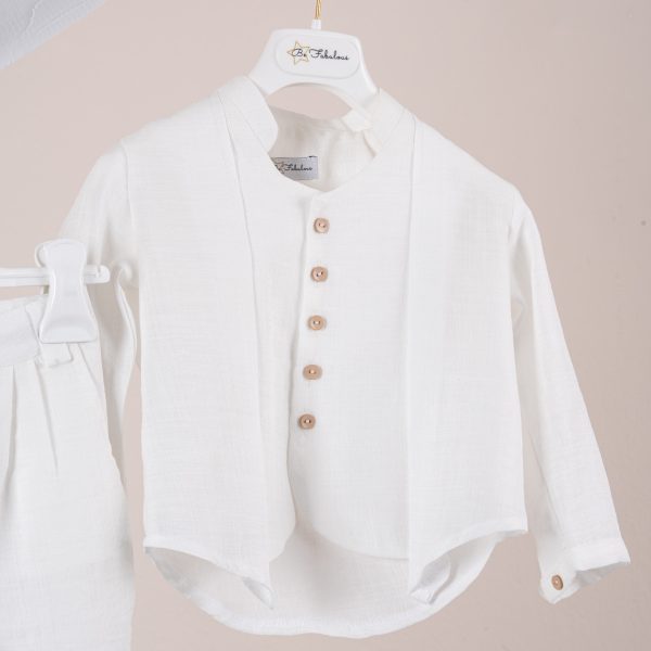 Κοστούμι  Piccolino Santiago σε χρώμα Off white