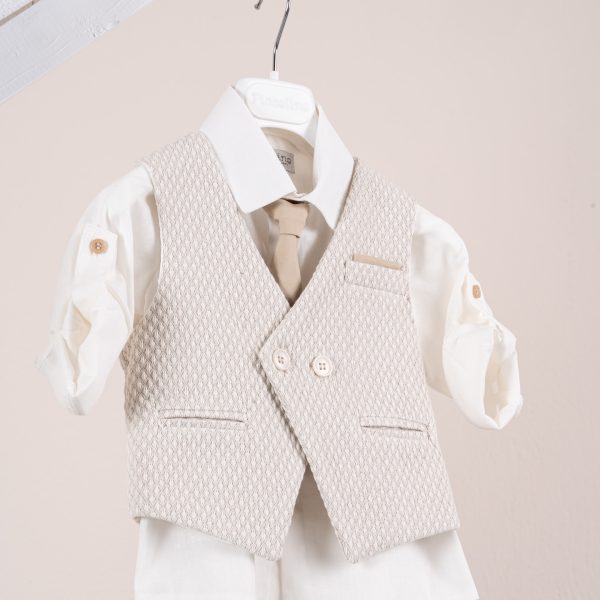 Κοστούμι  Piccolino Andre-26 σε χρώμα Beige