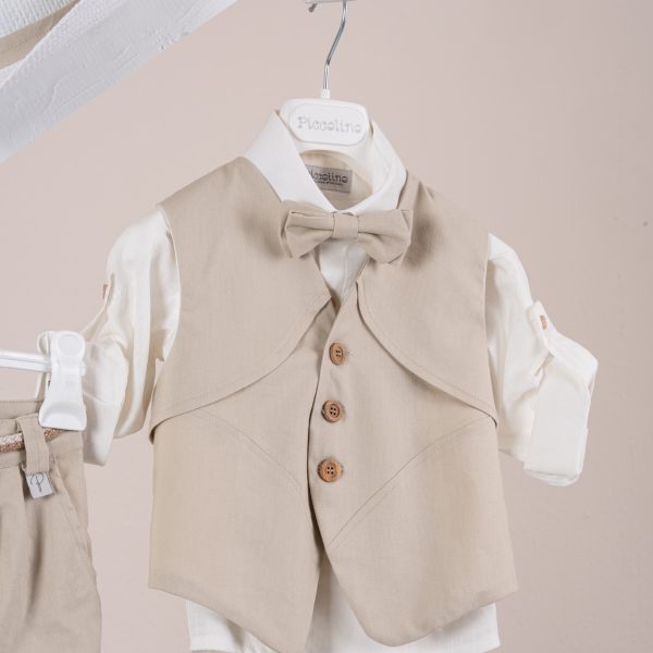 Κοστούμι  Piccolino Riccardo σε χρώμα Beige